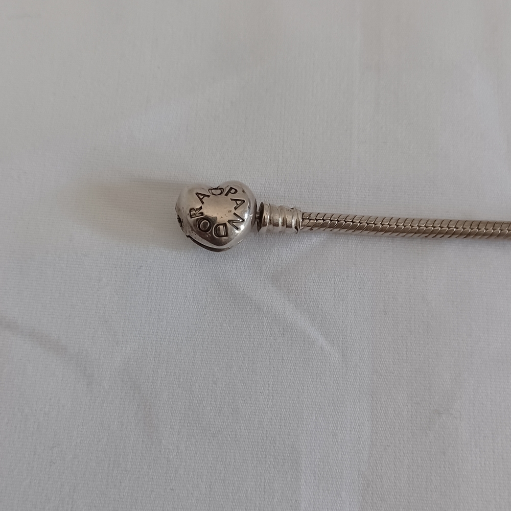 Pandora bracelet with 5 charms Disney princess - Picture 4 of 12